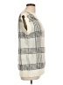 Shein Houndstooth Gray Sweater Vest Size L - photo 4
