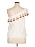 Red Camel Ivory Short Sleeve Top Size XL - photo 2