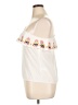 Red Camel Ivory Short Sleeve Top Size XL - photo 5