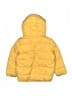 The Children's Place 100% Polyester Solid Yellow Snow Jacket Size 4T - photo 2