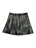 Assorted Brands Metallic Black Faux Leather Skirt Size S (estimated) - photo 2