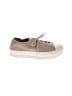 Steve Madden Stripes Gray Tan Sneakers Size 6 1/2 - photo 1
