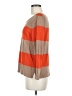 J.Crew Color Block Orange Pullover Sweater Size M - photo 5