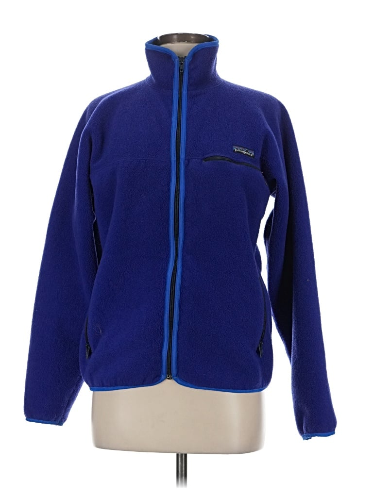 Pre-owned Patagonia Cardigan Sweater In Blue