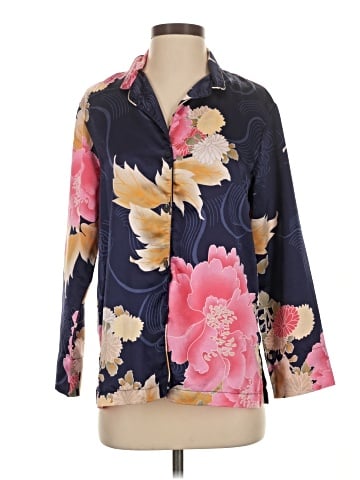 Natori 3/4 Sleeve Blouse (view 1)