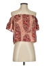 Madewell Red Short Sleeve Blouse Size S - photo 1