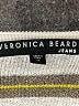 Veronica Beard Jeans Stripes Silver Pullover Sweater Size M - photo 7