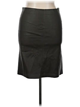Neiman Marcus Faux Leather Skirt