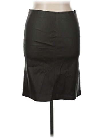 Neiman Marcus Faux Leather Skirt (view 1)