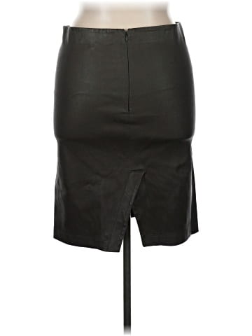 Neiman Marcus Faux Leather Skirt (view 2)