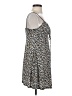 7 Days Animal Print Blue Casual Dress Size S - photo 4