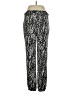 Dynamite 100% Polyester Animal Print Silver Black Casual Pants Size 4 - photo 2
