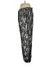 Dynamite 100% Polyester Animal Print Silver Black Casual Pants Size 4 - photo 5