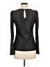 Express Outlet Metallic Silver Long Sleeve Top Size M - photo 2