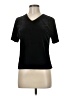Kathie Lee Black Short Sleeve Top Size M - photo 1