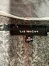 Liz McCoy Black Silver 3/4 Sleeve Blouse Size XL - photo 7