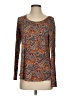 Feiersi Orange Long Sleeve Top Size S - photo 1