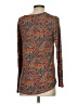 Feiersi Orange Long Sleeve Top Size S - photo 2