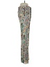Zara Paisley Green Casual Pants Size XS - photo 4