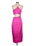 Luna 100% Polyester Pink Cocktail Dress Size S - photo 2