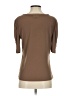 Diana Belle Brown Short Sleeve Top Size S - photo 2