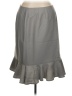 Unbranded 100% Polyester Solid Gray Formal Skirt Size 16 - photo 1