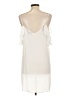 Express 100% Polyester Ivory Sleeveless Top Size L - photo 2