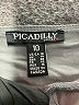 Picadilly Fashions Solid Gray Active Pants Size 10 - photo 7