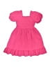 Arshiner 100% Polyester Solid Pink Dress Size 8 - photo 1