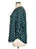 Torrid 100% Polyester Polka Dots Teal 3/4 Sleeve Blouse Size 1X Plus (1) - photo 5