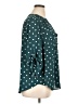 Torrid 100% Polyester Polka Dots Teal 3/4 Sleeve Blouse Size 1X Plus (1) - photo 4