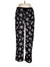 Flora Nikrooz Floral Black Casual Pants Size L - photo 1