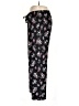 Flora Nikrooz Floral Black Casual Pants Size L - photo 5