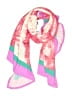 Cia.Maritima Tie-dye Pink White Scarf One size - photo 1