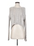 Chan Luu Gray Ivory Pullover Sweater Size S (estimated) - photo 1