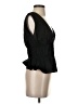 FRAME Black Sleeveless Blouse Size S - photo 4