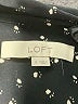 Ann Taylor LOFT 100% Polyester Black Sleeveless Top Size S - photo 7