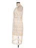 Soieblu 100% Polyester Ivory Cocktail Dress Size L - photo 5