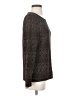Jacqueline Riu Brown Long Sleeve Top Size 4 - photo 4