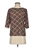 Darling 100% Polyester Brown 3/4 Sleeve Blouse Size XS - photo 1