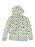 Spotted Zebra Gray Zip Up Hoodie Size 8 - photo 1