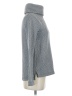 J.Crew Factory Store 100% Polyester Tweed Gray Turtleneck Sweater Size S - photo 4