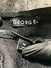 George Solid Black Casual Pants Size 16 - photo 7
