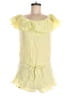 Eberjey 100% Cotton Yellow Romper Size M - photo 1