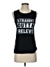 Bella Black Sleeveless T-Shirt Size S - photo 1