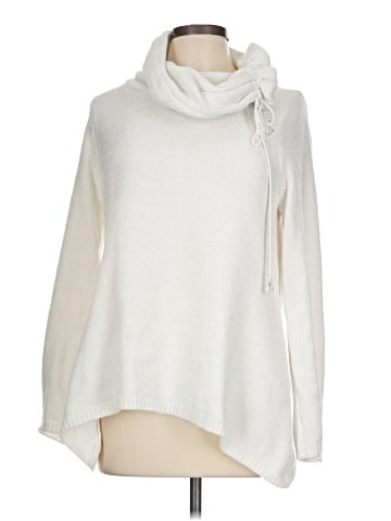 Coco Bianco Turtleneck Sweater (view 1)