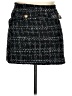 Unbranded 100% Polyester Tweed Black Formal Skirt Size XL - photo 2