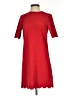 H&M Solid Red Casual Dress Size XS - photo 1