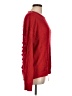 Forever 21 100% Cotton Houndstooth Red Pullover Sweater Size L - photo 4