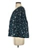 J.Jill Teal 3/4 Sleeve Blouse Size XS - photo 5